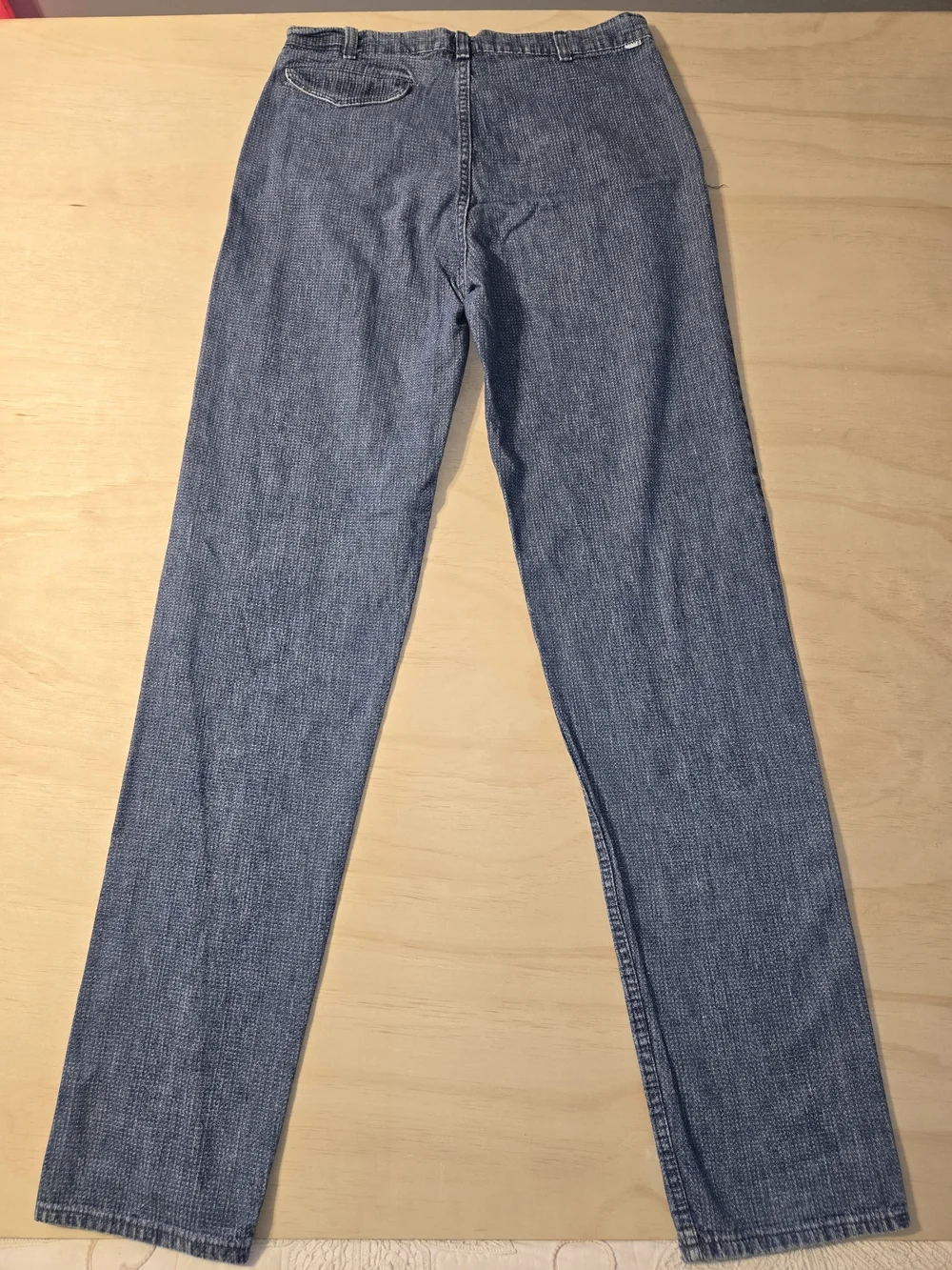 VTG 1984 Levi's Pleated Denim Trousers 34x36 Acid Wash White Tab Rare 6257-43
